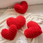 Home Textiles, Cushions & Covers Plush Heart-Shaped Cushion