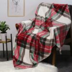 blanket Christmas Print Flannel Throw Blanket
