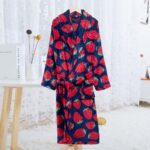 Bathrobe Woven Printed Bathrobe