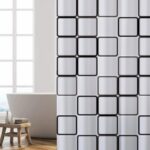 Shower curtain PEVA Printed Waterproof Shower Curtain