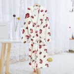 Bathrobe Woven Printed Bathrobe