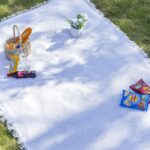 Camping blanket Linen Camping Blanket