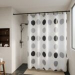Shower curtain Polyester Heat Transfer Printed Shower Curtain