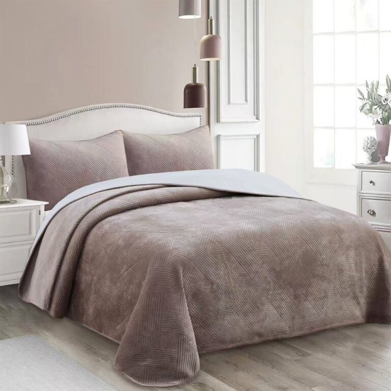 Bedding Quilted Bedspread 3-Piece Set
