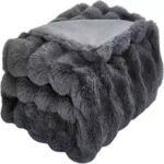 blanket Bubble Bunny Plush Throw Blanket