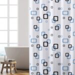 Shower curtain PEVA Printed Waterproof Shower Curtain