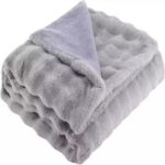 blanket Bubble Bunny Plush Throw Blanket