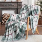 blanket Christmas Print Flannel Throw Blanket