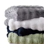 blanket Bubble Bunny Plush Throw Blanket