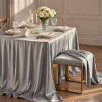 tablecloth Light Luxury Satin Tablecloth