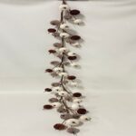 Fabric pumpkin ornament Hanging Velvet Pumpkin Garland