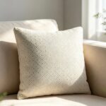 Home Textiles, Cushions & Covers Diamond Jacquard Chenille Cushion Cover