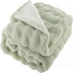 blanket Bubble Bunny Plush Throw Blanket