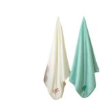 Towels & Bath Towels Embroidered Coral Fleece Bath Towel