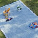 Camping blanket Linen Camping Blanket