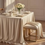 tablecloth Light Luxury Satin Tablecloth