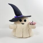 Ghost-shaped ornament Plush Ghost Ornament