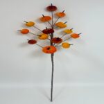 Fabric pumpkin ornament Velvet Pumpkin Pick