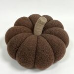 Fabric pumpkin ornament Teddy Fleece Fabric Pumpkin